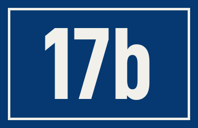 Hausnummer 17b