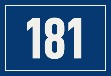 Hausnummer 181