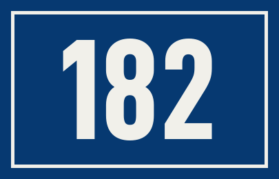 Hausnummer 182
