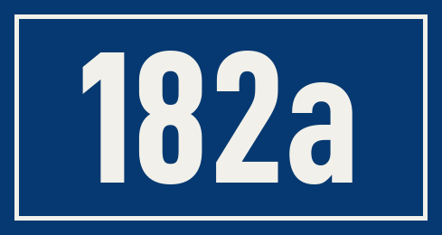 Hausnummer 182a