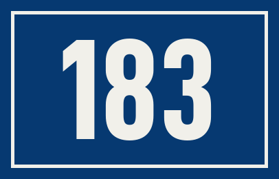 Hausnummer 183