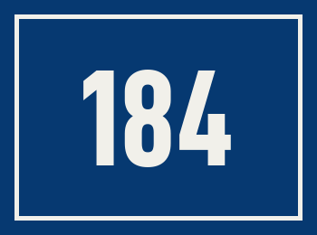 Hausnummer 184