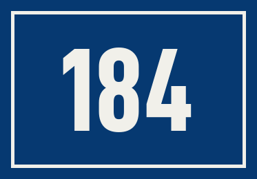 Hausnummer 184