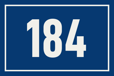 Hausnummer 184