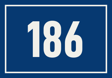Hausnummer 186