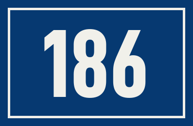 Hausnummer 186