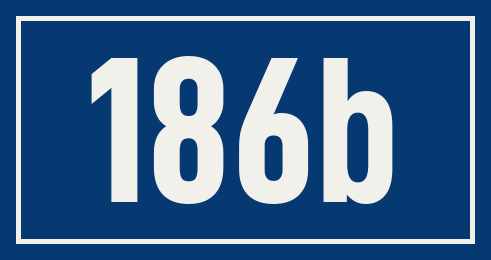Hausnummer 186b