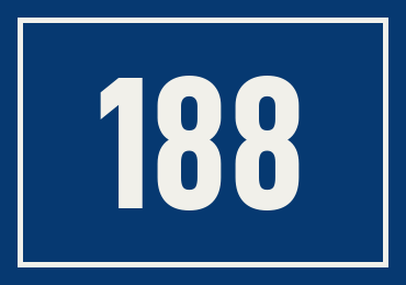 Hausnummer 188