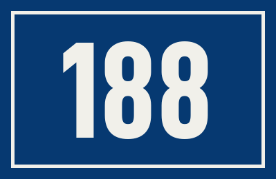 Hausnummer 188