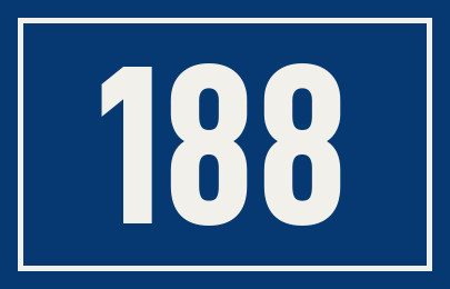 Hausnummer 188