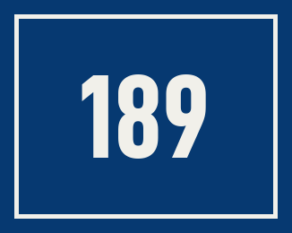 Hausnummer 189
