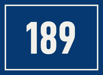 Hausnummer 189