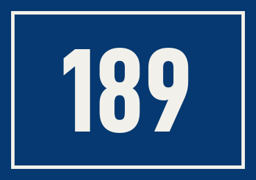 Hausnummer 189