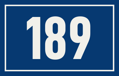 Hausnummer 189