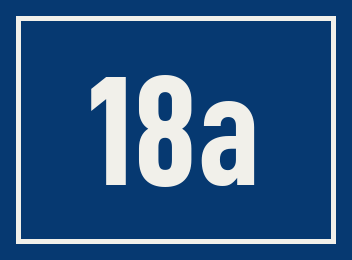 Hausnummer 18a