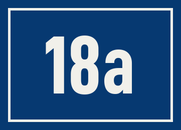 Hausnummer 18a
