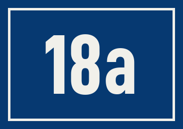 Hausnummer 18a