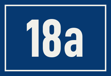 Hausnummer 18a