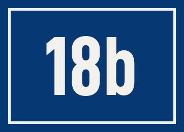 Hausnummer 18b