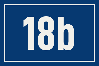 Hausnummer 18b