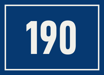 Hausnummer 190
