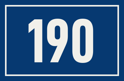 Hausnummer 190