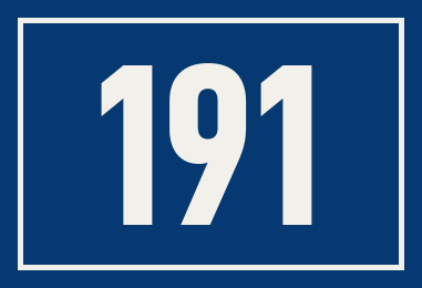 Hausnummer 191