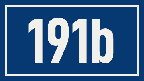 Hausnummer 191b