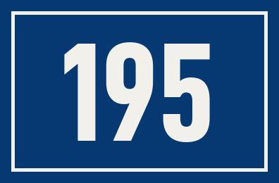 Hausnummer 195