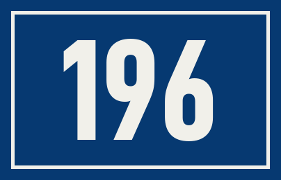 Hausnummer 196