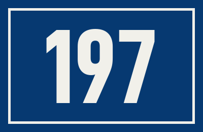 Hausnummer 197