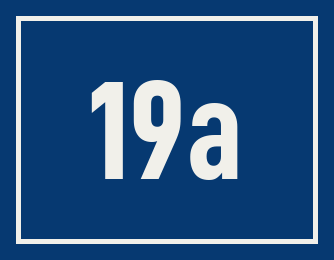 Hausnummer 19a