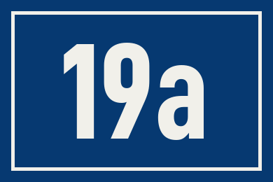 Hausnummer 19a