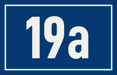 Hausnummer 19a