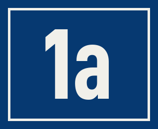Hausnummer 1a