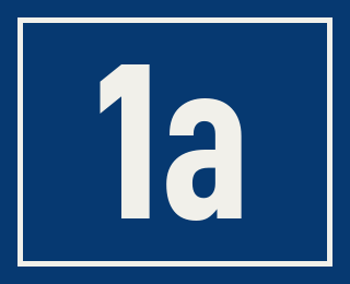 Hausnummer 1a