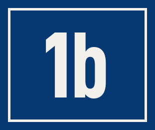 Hausnummer 1b