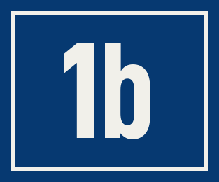 Hausnummer 1b