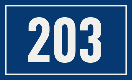 Hausnummer 203