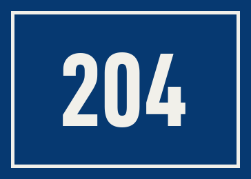 Hausnummer 204
