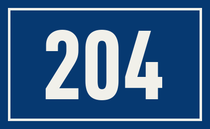 Hausnummer 204