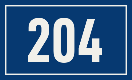 Hausnummer 204