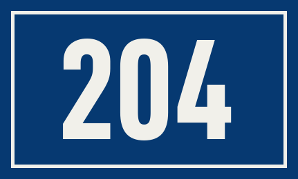 Hausnummer 204