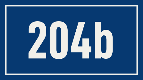 Hausnummer 204b