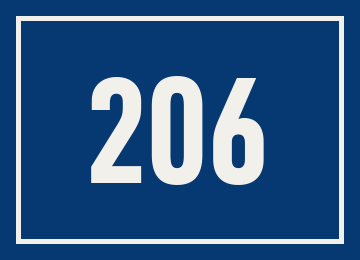 Hausnummer 206