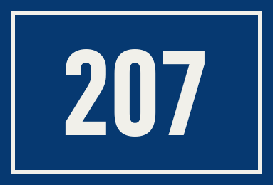 Hausnummer 207