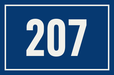 Hausnummer 207