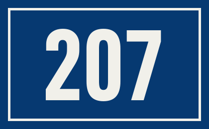 Hausnummer 207
