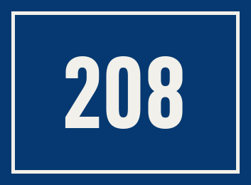 Hausnummer 208