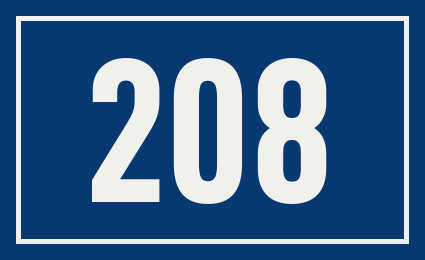 Hausnummer 208